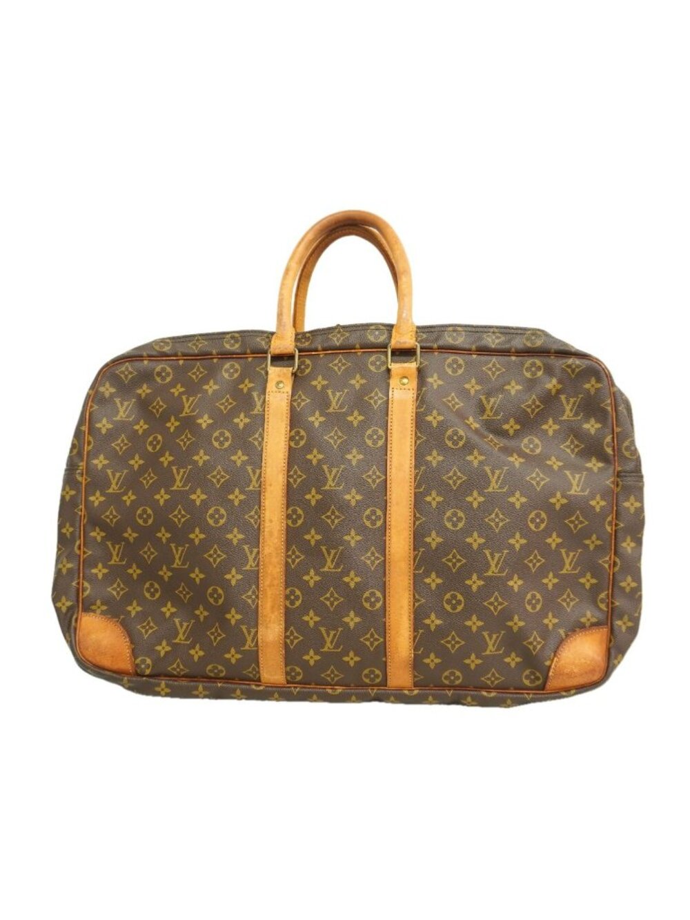Louis Vuitton Boston Bag Monogram Sac Trois Poche 55 Brown